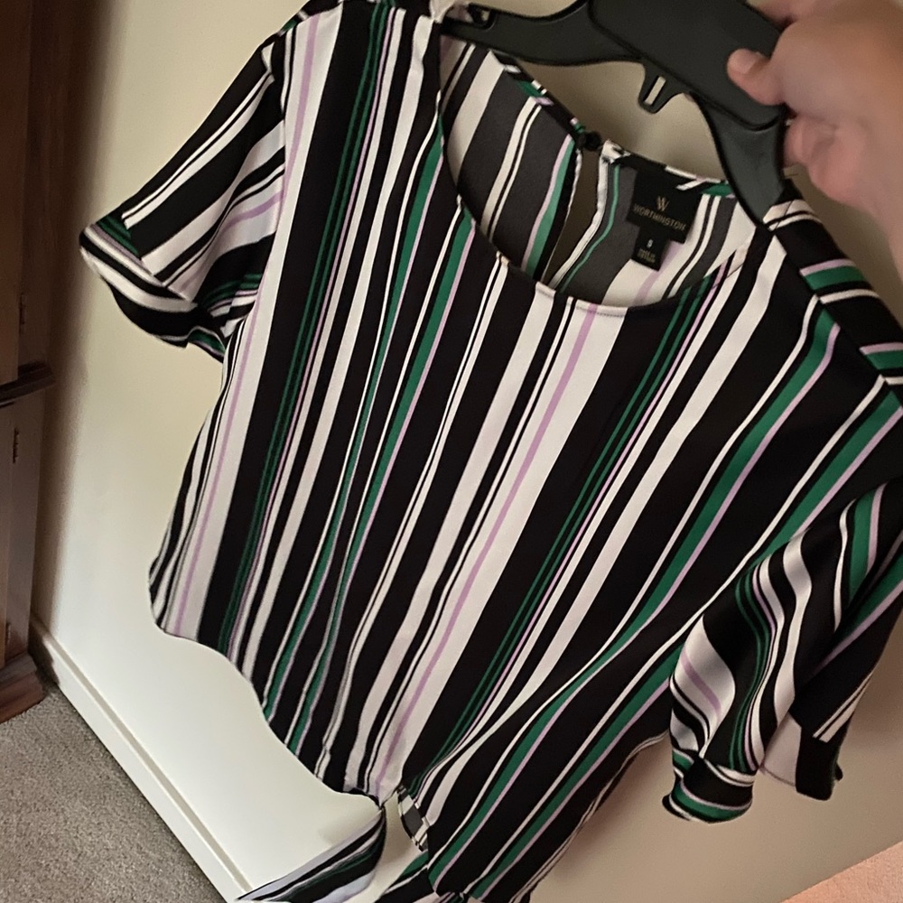 stripped blouse